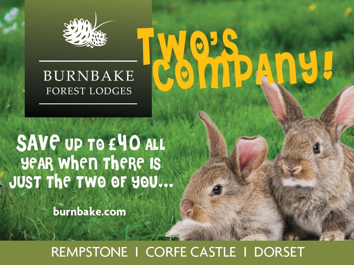 Two’s company - Save £40 per week or £20 per short break at any time of year if there is just the two of you