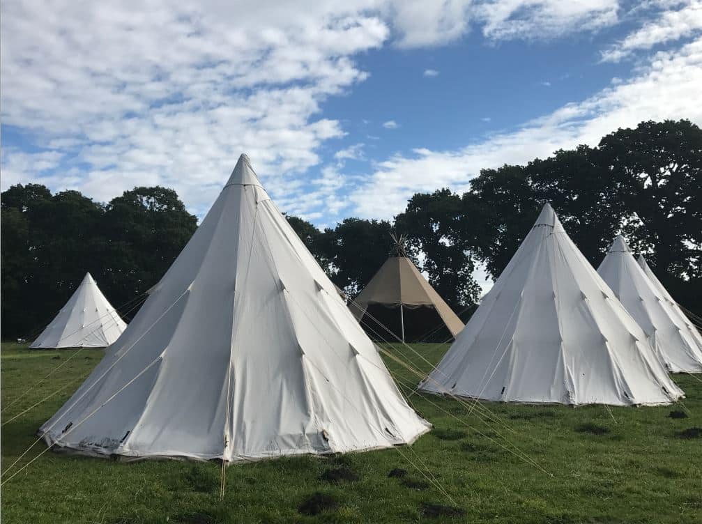 Cleavel Tented Village at Burnbake Dorset