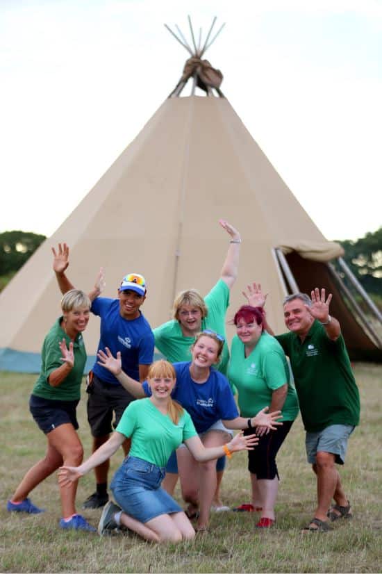 Camp Cleavel Tented Village Burnbake
