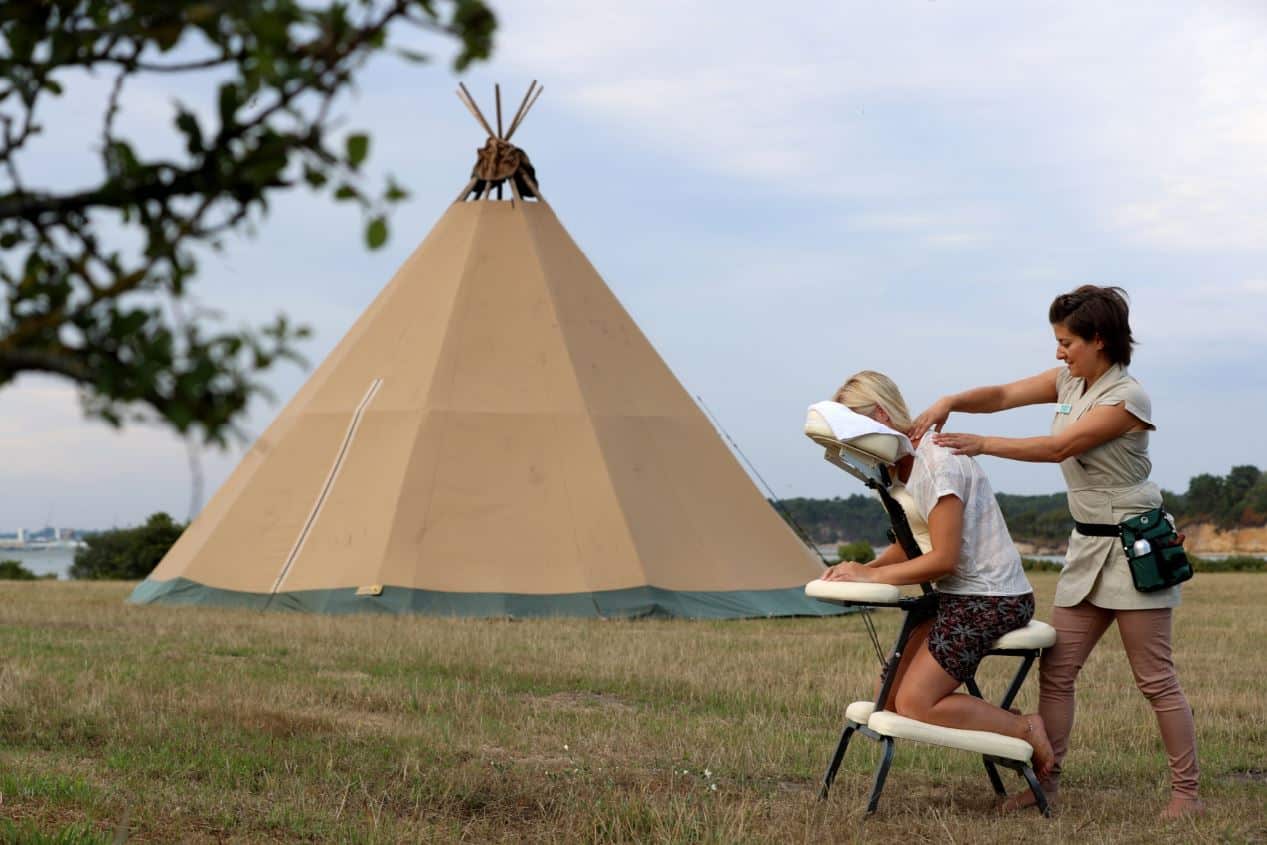 Camp Cleavel Tented Village