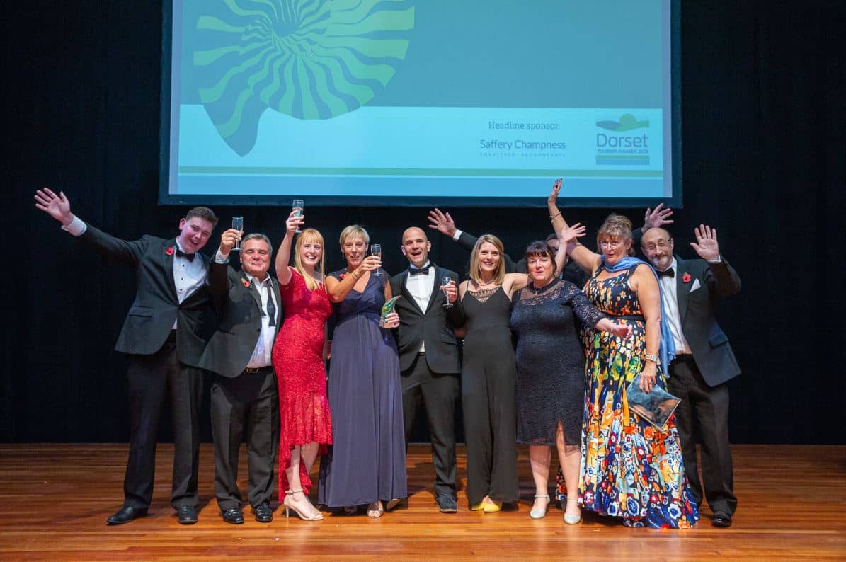 Dorset Tourism Awards 2018 Award Winners Burnbake Forest Lodges