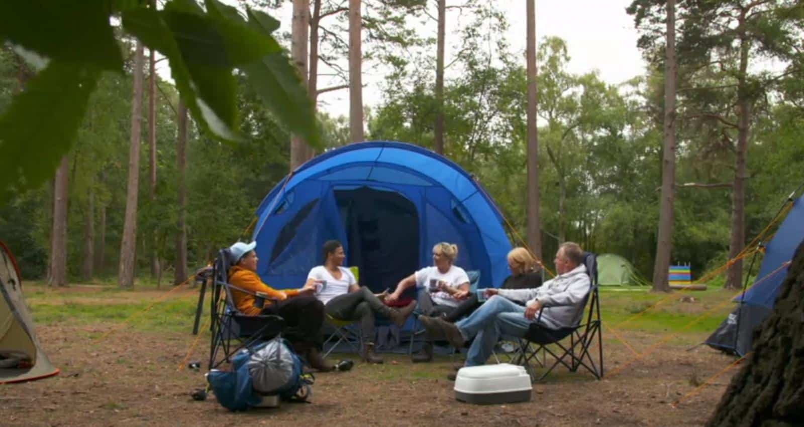 Celebrity 5 Go Camping - Travelogue series following five UK celebs as they  camp in Dorset - Burnbake