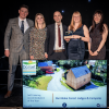 Burnbake team accepting their award at the Dorset Tourism Awards 2023