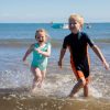 Burnbake Forest Lodges Kids On Beach